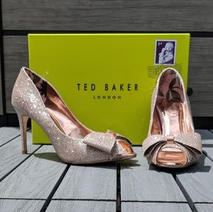 ted baker gold heels